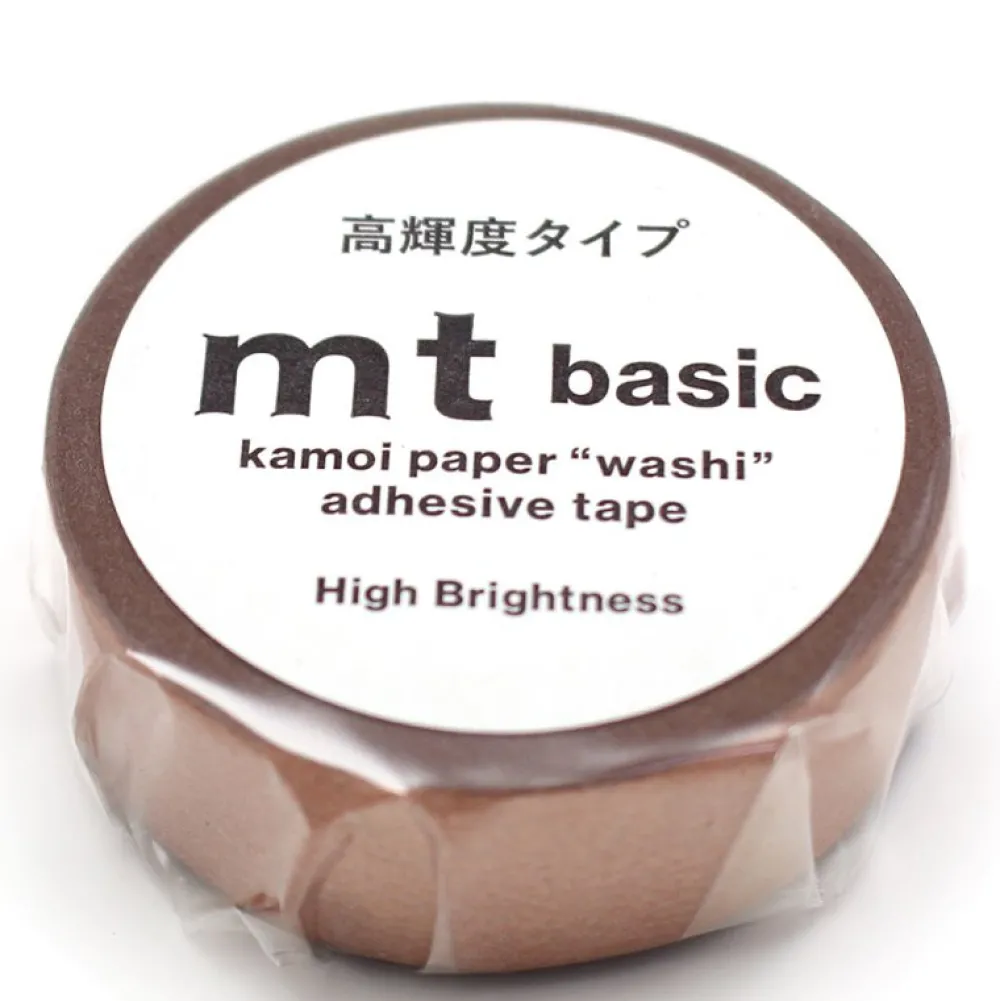 MT Masking Tape Taśma papierowa washi - - Metallic Rose Gold, 7 m