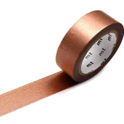 MT Masking Tape Taśma papierowa washi - - Metallic Rose Gold, 7 m