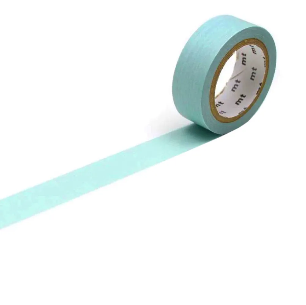 MT Masking Tape Taśma papierowa washi - - Turquoise, 7 m