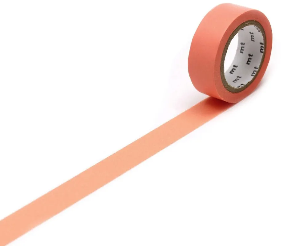 MT Masking Tape Taśma papierowa washi - - Salmon Pink, 7 m > Dodatki Dekoracyjne
