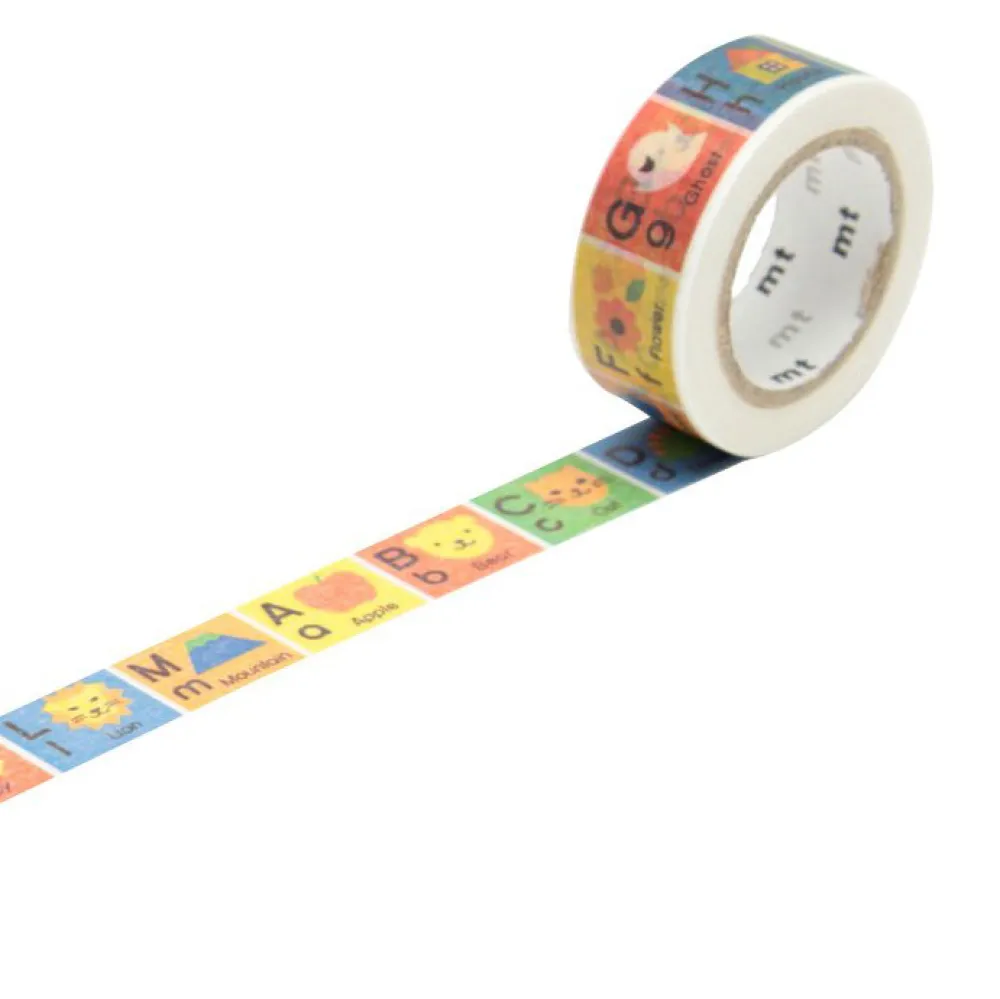 MT Masking Tape Taśma papierowa washi - - Motif Flower 7 m > Dodatki Dekoracyjne