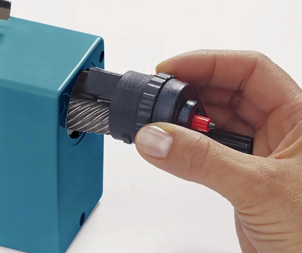 Dahle Temperówka na korbkę 155 8-12 mm - - Bright Petrol > Akcesoria