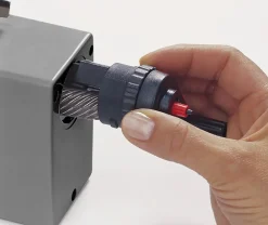 Dahle Temperówka na korbkę 155 8-12 mm - - Smart Grey