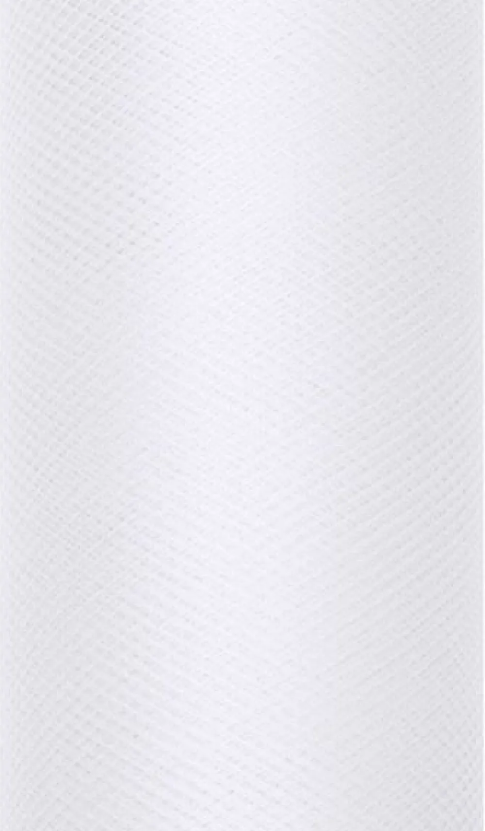 PartyDeco Tiul dekoracyjny 15 cm - biały, 9 m