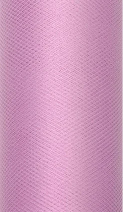 PartyDeco Tiul dekoracyjny 30 cm - pudrowy róż, 9 m > Tiul