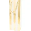 Rico Design Torba prezentowa na wino Paski - - 12 x 36,5 x 8 cm