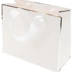 Rico Design Torba prezentowa - - biało-srebrna, 18 x 22 x 10 cm > Torby Papierowe