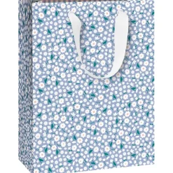 Stewo Torba prezentowa Samia - - niebieska 23 x 13 x 30 cm