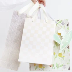 Rico Design Torba prezentowa Snowdrops - - 12 x 18 x 10 cm