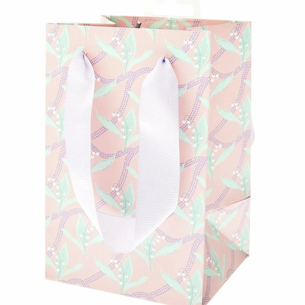 Rico Design Torba prezentowa Snowdrops - - 12 x 18 x 10 cm