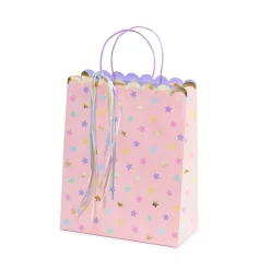 PartyDeco Torebka na prezenty, Gwiazdki - 26 x 32 x 13 cm