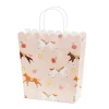 PartyDeco Torebka na prezenty Konie - różowa, 23 x 22 x 8,5 cm > Torby Papierowe