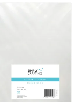 Simply Crafting Torebki, woreczki foliowe bez kleju - - 20 x 30 cm, 100 szt. > Celofan I Woreczki Celofanowe