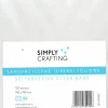 Simply Crafting Torebki, woreczki foliowe z klejem - - B6, 100 szt.