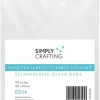 Simply Crafting Torebki, woreczki foliowe z klejem - - C6, 100 szt.