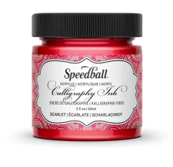 Speedball Tusz akrylowy do kaligrafii - - Black 59 ml > Tusze Do Kaligrafii
