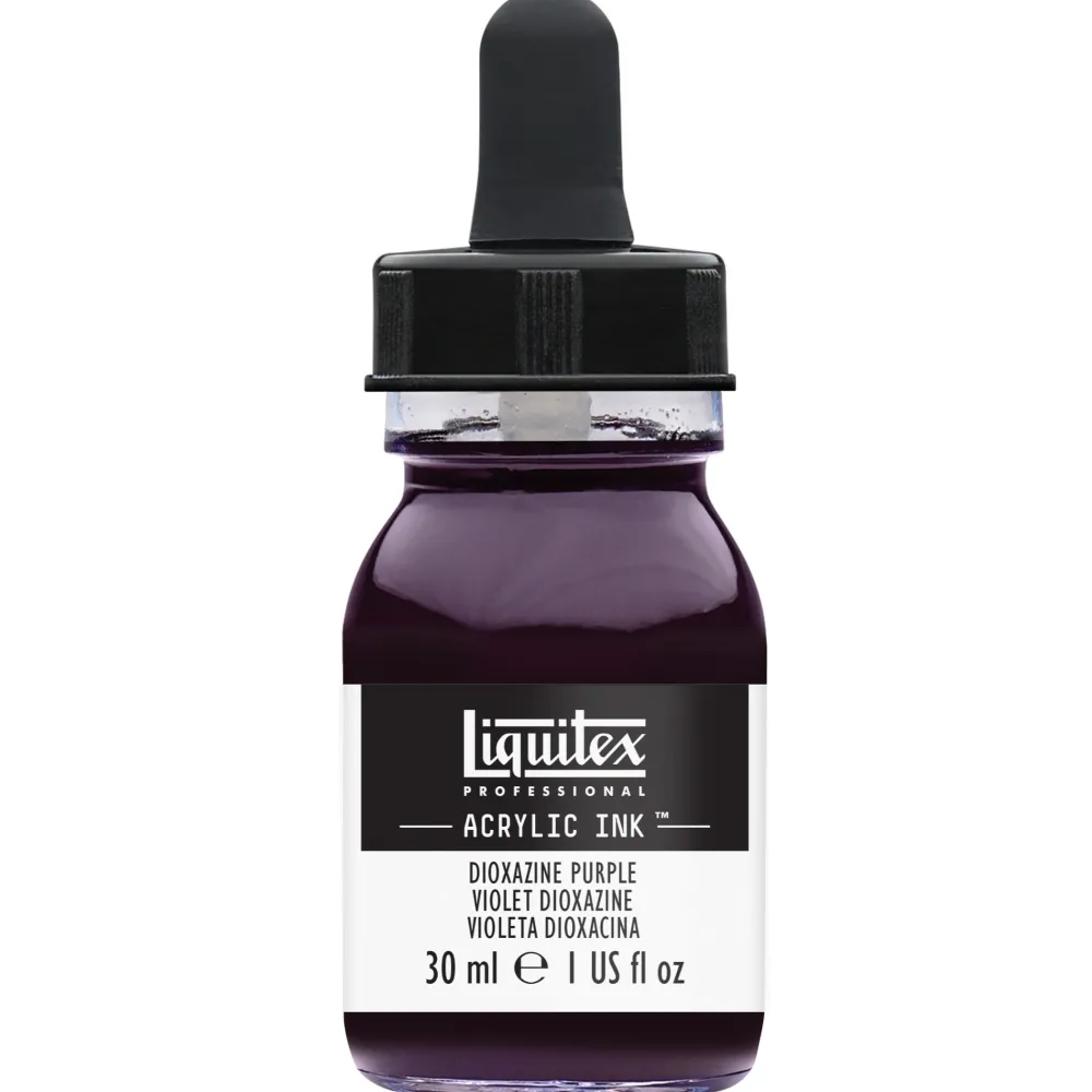 Liquitex Tusz akrylowy - - Dioxazine Purple, 30 ml