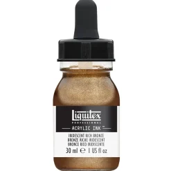 Liquitex Tusz akrylowy - - Iridescent Rich Bronze, 30 ml > Farby Akrylowe