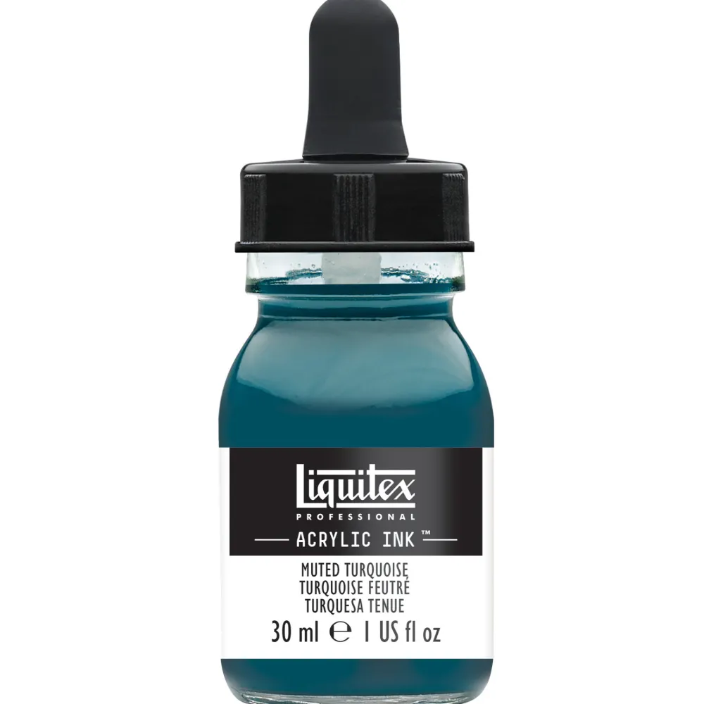 Liquitex Tusz akrylowy - - Muted Turquoise, 30 ml