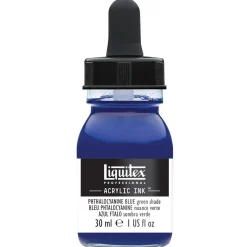 Liquitex Tusz akrylowy - - Phthalo Blue Green Shade, 30 ml > Farby Akrylowe