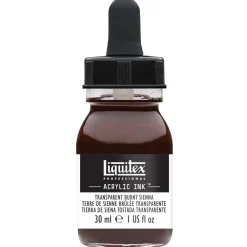 Liquitex Tusz akrylowy - - Transparent Burnt Sienna, 30 ml > Farby Akrylowe