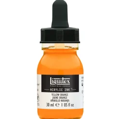 Liquitex Tusz akrylowy - - Yellow Orange, 30 ml > Farby Akrylowe
