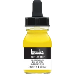 Liquitex Tusz akrylowy - - Yellow Medium Azo, 30 ml