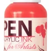 Renesans Tusz akrylowy - - karmin, 35 ml