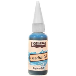 Pentart Tusz alkoholowy Media Ink - - Laguna, 20 ml > Tusze I Stemple