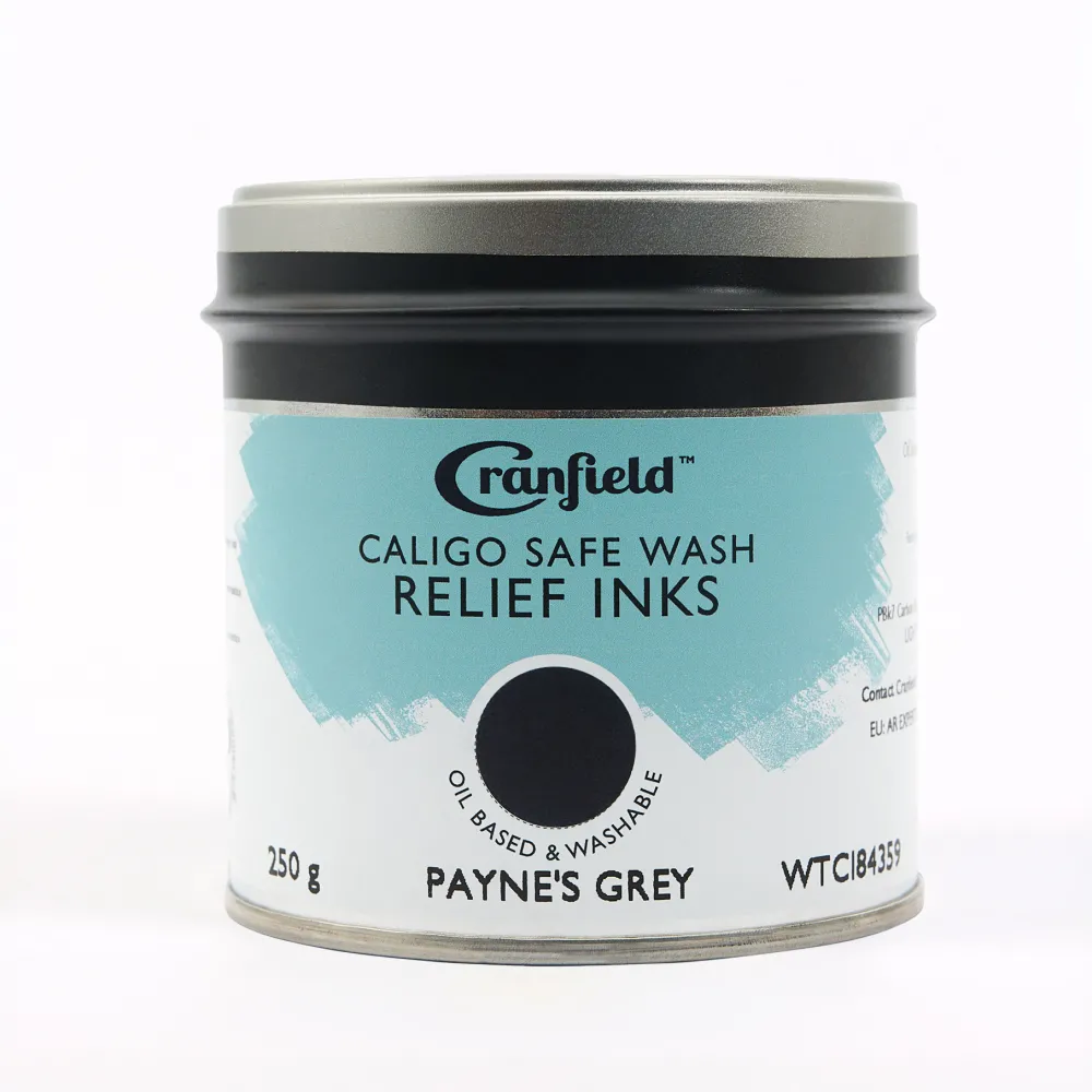 Tusz Caligo Safe Wash Relief - Cranfield - Payne's Grey 250 g