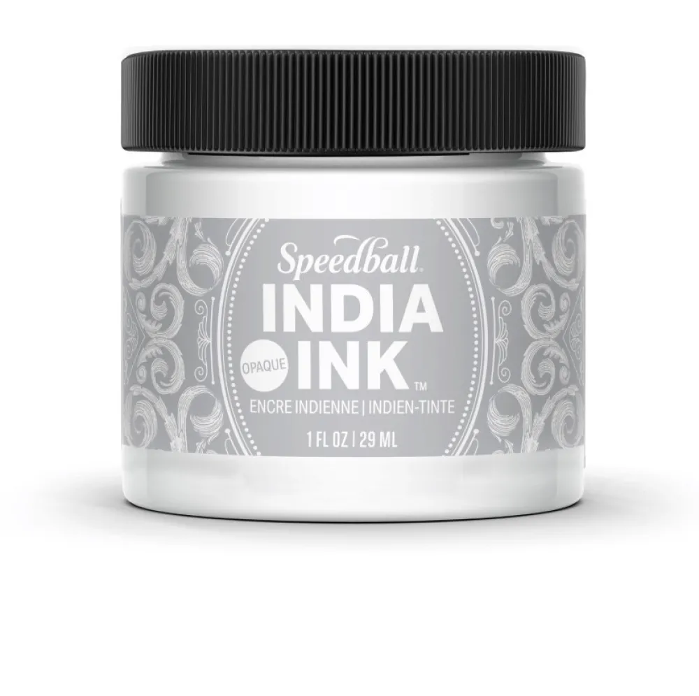 Speedball Tusz do kaligrafii India Ink - - Satin White 29 ml