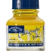 Winsor & Newton Tusz do kaligrafii - - lemon yellow, 30 ml