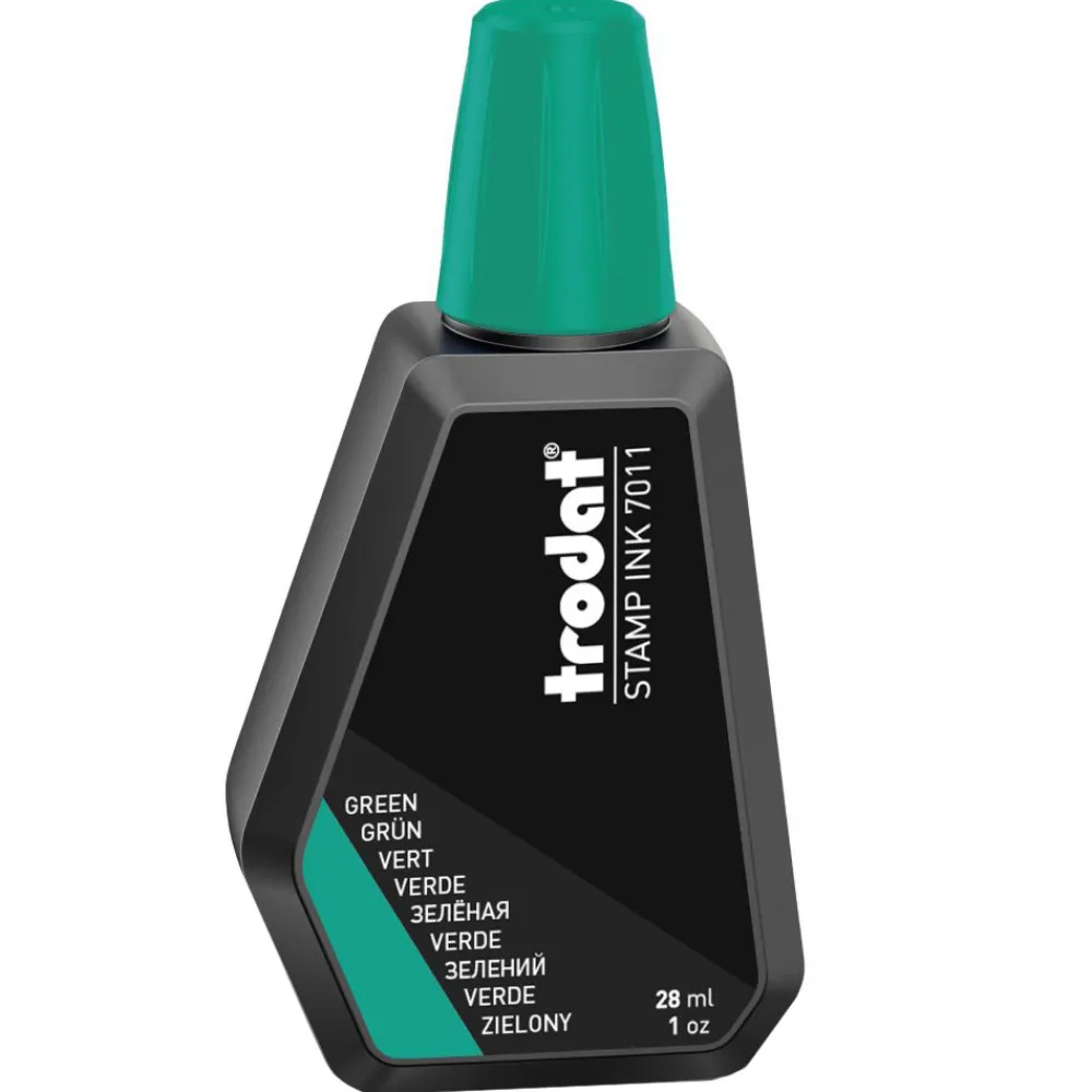 Trodat Tusz do pieczątek 7011 - - zielony, 28 ml > Tusze Do Pieczątek