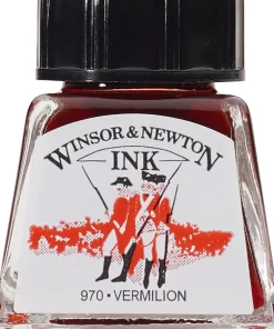 Winsor & Newton Tusz rysunkowy - - Vermilion, 14 ml > Tusze Rysunkowe