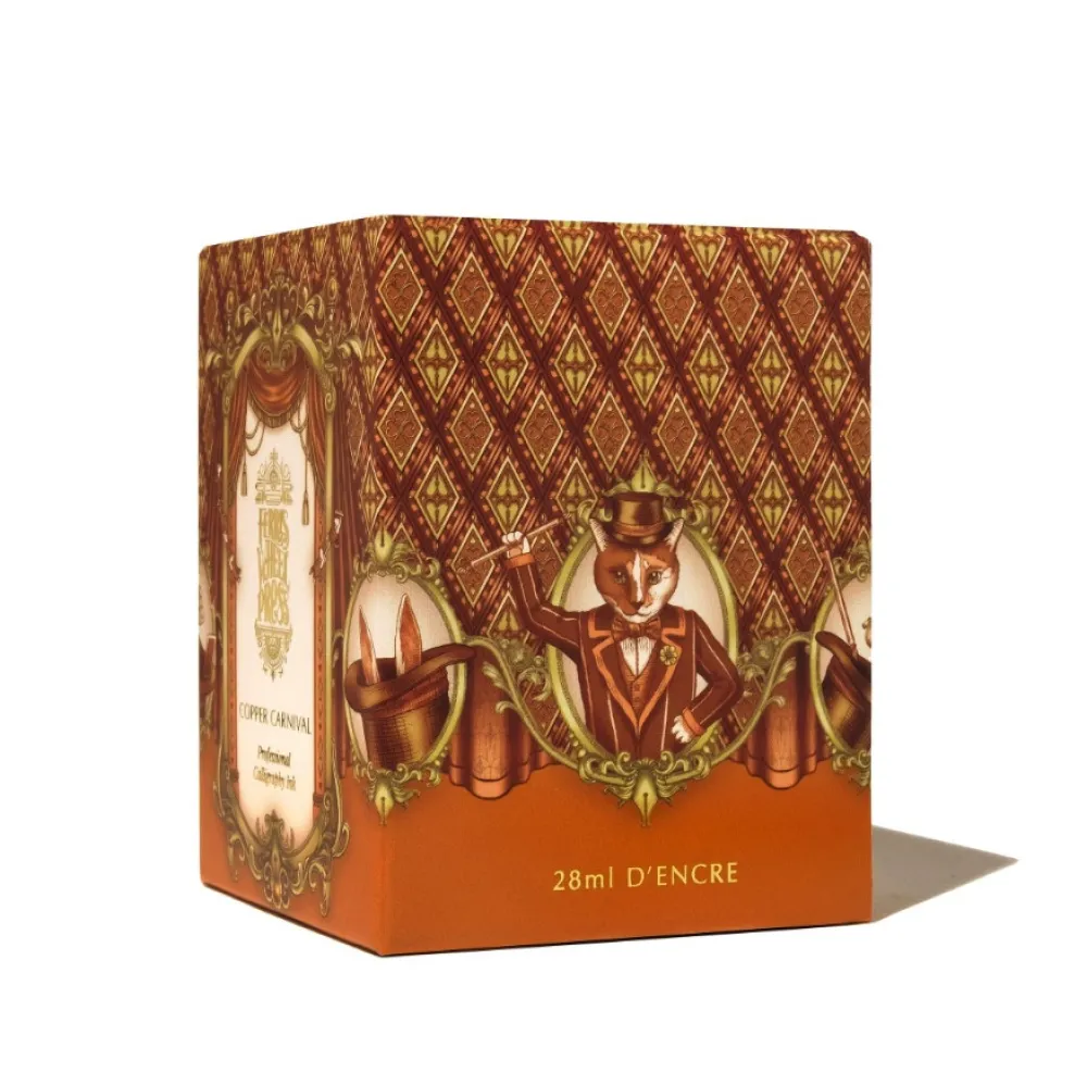 Ferris Wheel Press Tusz wodoodporny - - Copper Carnival, 28 ml
