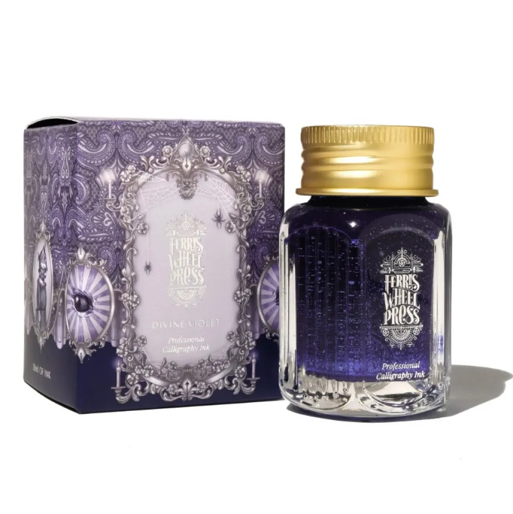 Ferris Wheel Press Tusz wodoodporny - - Divine Violet, 28 ml