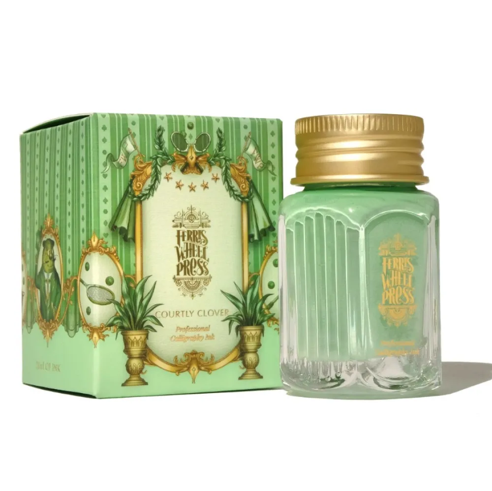 Ferris Wheel Press Tusz wodoodporny - - Courtly Clover, 28 ml