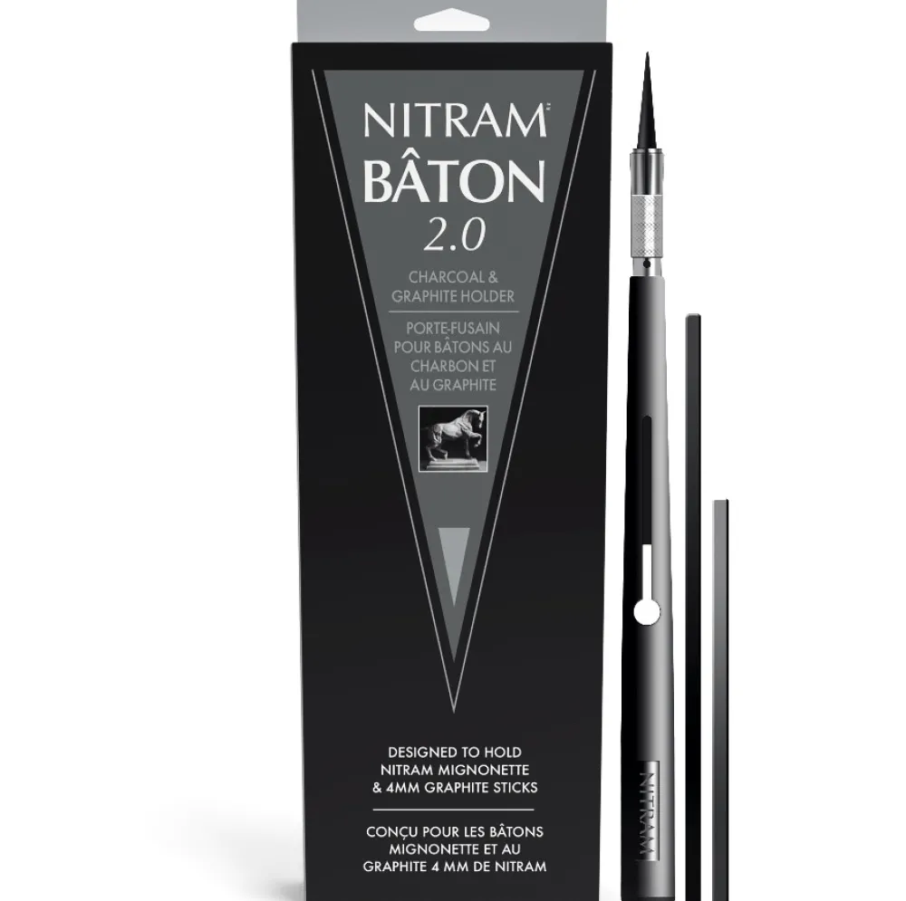 Nitram Uchwyt na węgiel lub grafit Baton 2.0 - - 4 mm