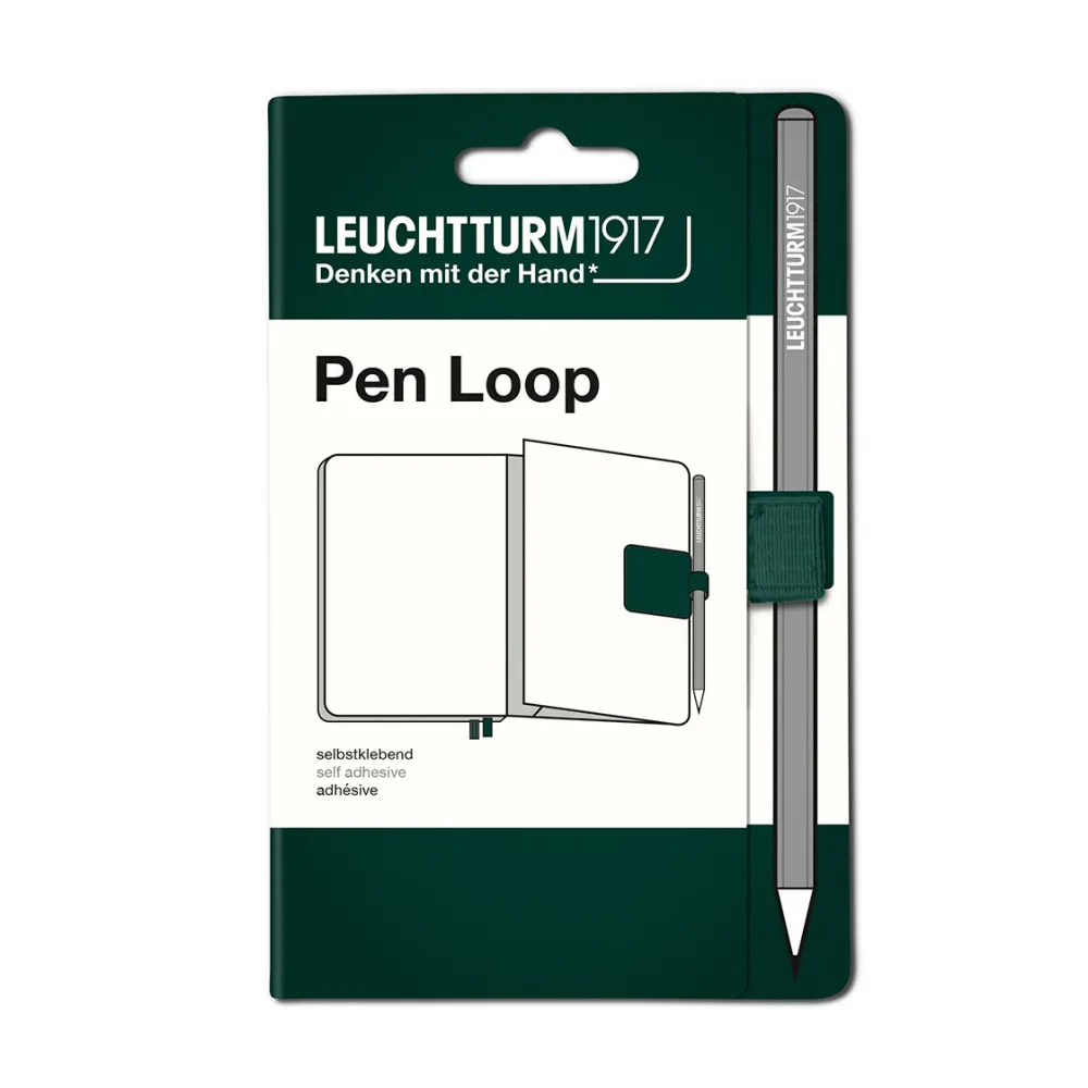 Leuchtturm1917 Uchwyt Pen Loop na długopis - - Forest Green