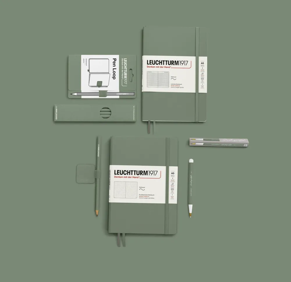 Leuchtturm1917 Uchwyt Pen Loop na długopis - - Olive