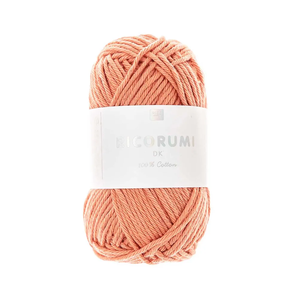 Rico Design Włóczka bawełniana Ricorumi DK - - Papaya, 25 g