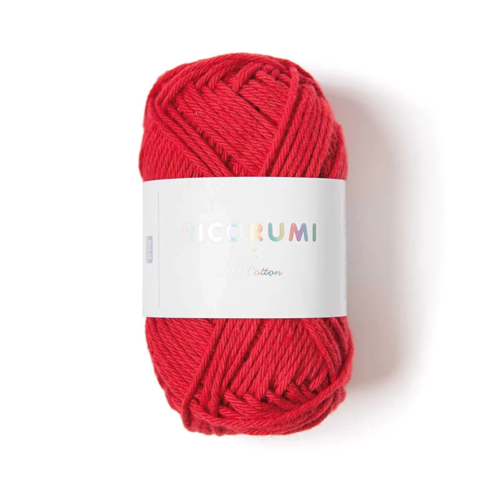 Rico Design Włóczka bawełniana Ricorumi DK - - Wine Red, 25 g > Włóczki I Muliny