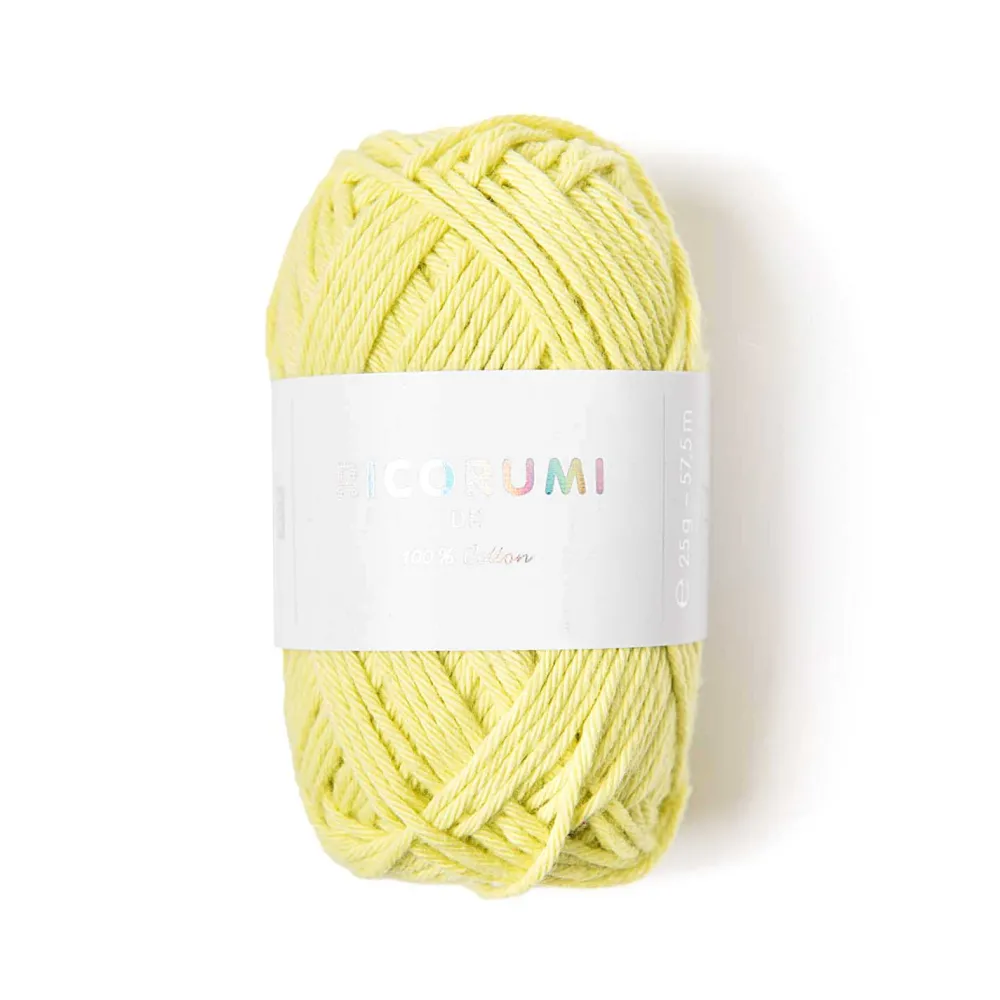 Rico Design Włóczka bawełniana Ricorumi DK - - Light Green, 25 g