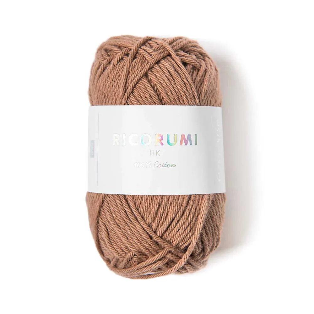 Rico Design Włóczka bawełniana Ricorumi DK - - Chocolate, 25 g > Włóczki I Muliny
