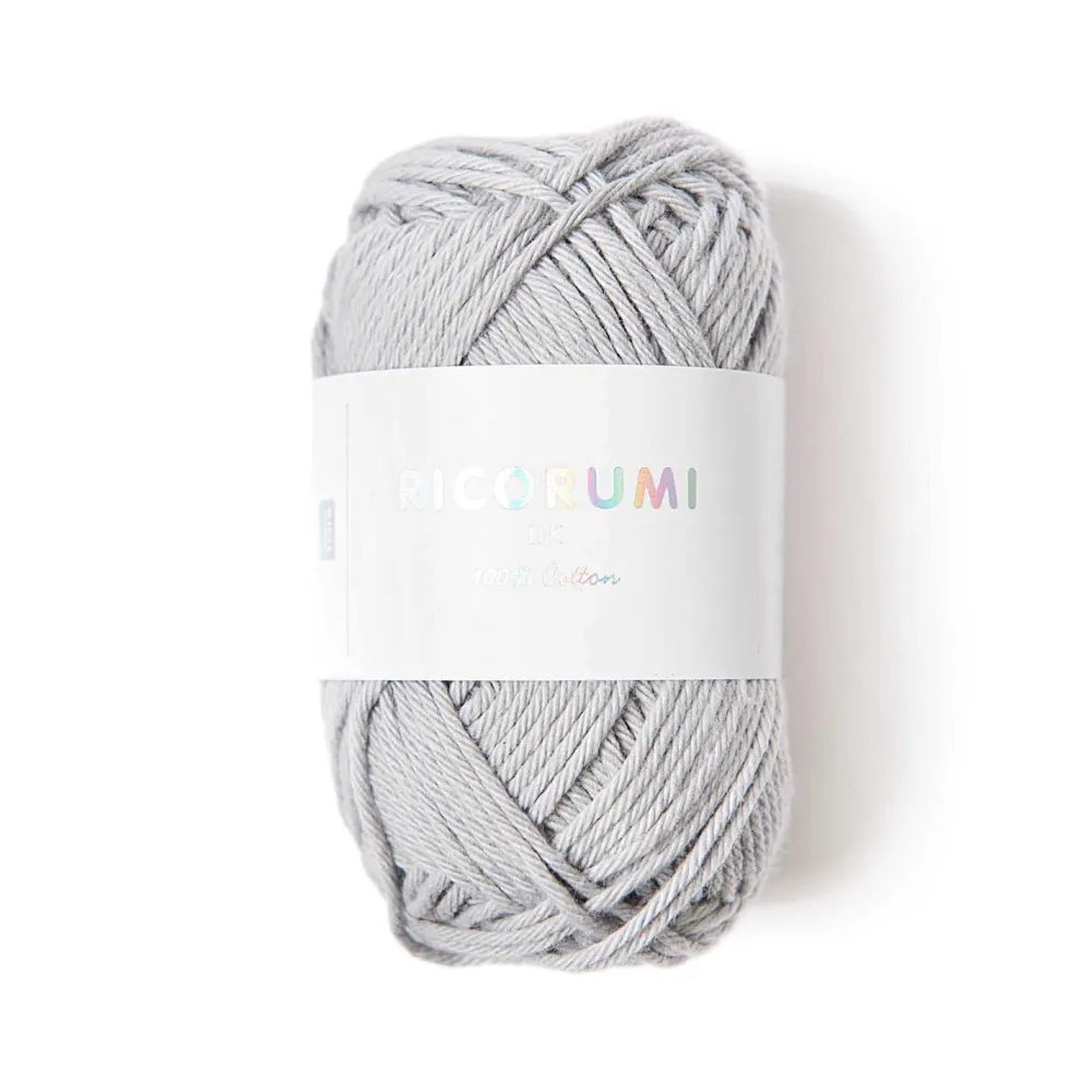 Rico Design Włóczka bawełniana Ricorumi DK - - Black, 25 g > Włóczki I Muliny