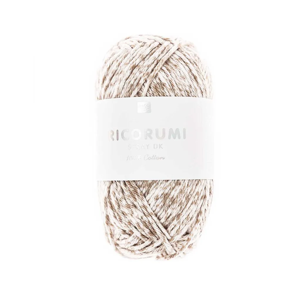 Rico Design Włóczka bawełniana Ricorumi Spray DK - - Beige, 25 g > Włóczki I Muliny