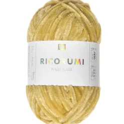 Rico Design Włóczka szenilowa Ricorumi Nilli Nilli - - Mustard, 25 g