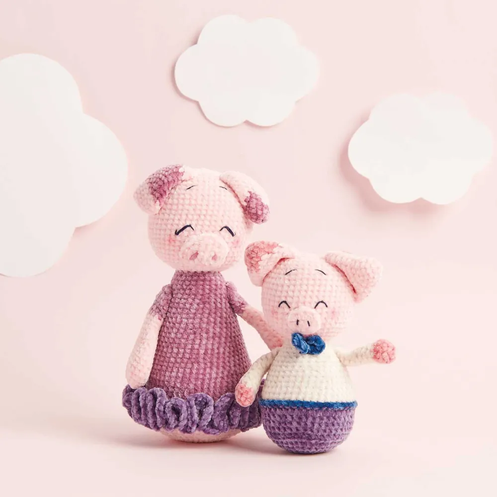 Rico Design Włóczka szenilowa Ricorumi Nilli Nilli - - Pink, 25 g