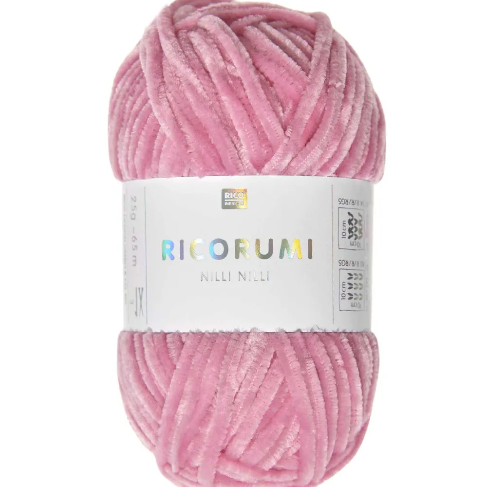 Rico Design Włóczka szenilowa Ricorumi Nilli Nilli - - Fuchsia, 25 g > Włóczki I Muliny