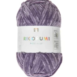Rico Design Włóczka szenilowa Ricorumi Nilli Nilli - - Purple, 25 g > Włóczki I Muliny